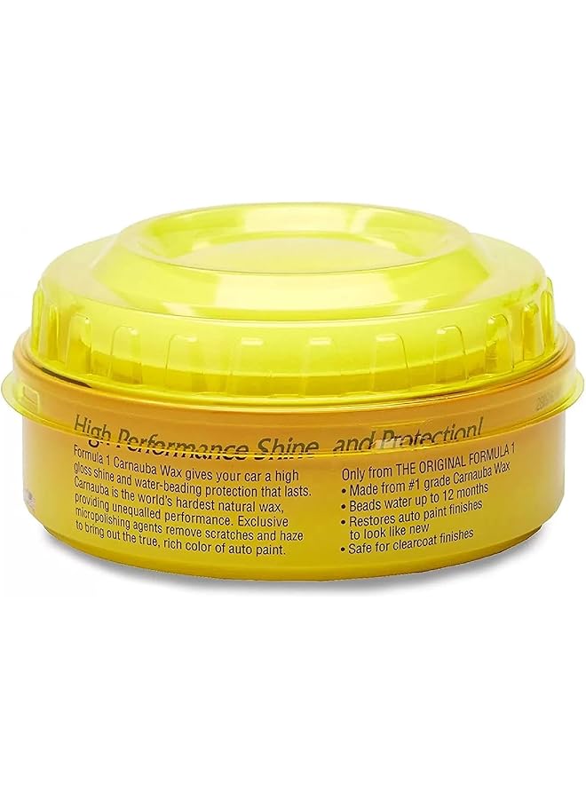 فورمولا 1 شمع كارنوبا للسيارات عالي اللمعان، 12 أونصة، 613762، ارتفاع 12.4 سم × عرض 12.4 سم × عمق 6.6 سم - Image 2