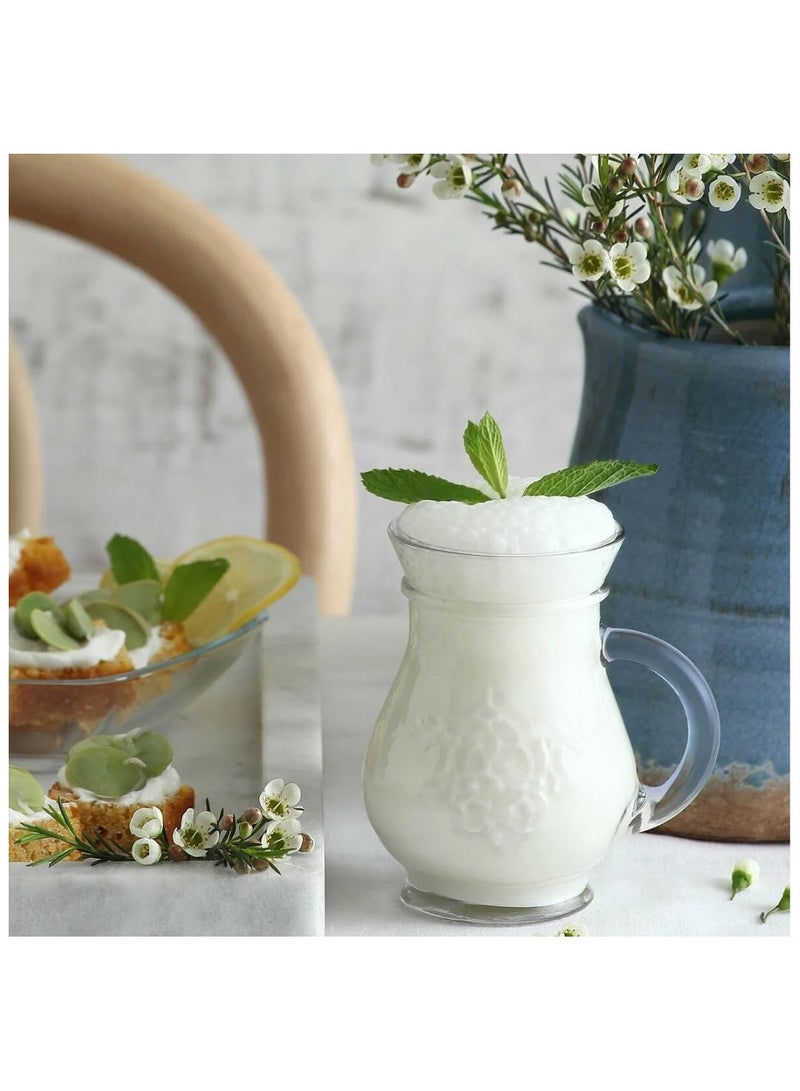LAV 2 Pieces Ayran Mug, 330 Ml - Clear - Image 4