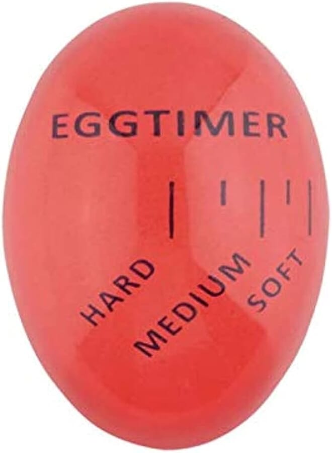 Spaceshoop kitchen assistant egg timer boiled egg raw observer will change color egg timer