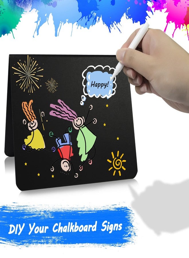 Pintuson 40 Pack Food Labels for Party Buffet - Mini Chalkboard Signs - Food Tags for Party Buffet - Catering Supplies Buffet Display, 3x4 Inches, Easy to Write and Wipe - Image 4