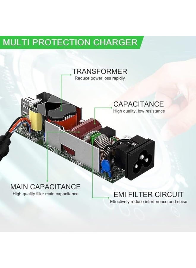 Terabyte 19.5V 16.9A 330W; 4 Pin ADP-330AB D Laptop Charger AC Adapter Compatible for ASUS ROG GX800VH-XS79K, - Image 4