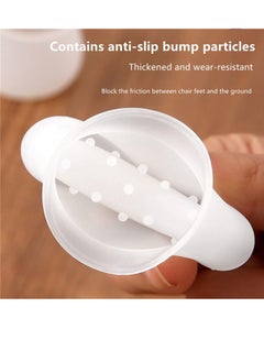 PAMEER 20pcs Home Furniture Base Protectors, Silicone Chair Leg Cap Cover, Anti-slip Chair Leg Rubber Pads, Non-Slip Mute Foot Covers for Chair Bed Dining Table Stool Wear Resistant Home Furniture Base Pads  - Image 4