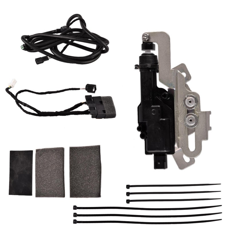 unikpas Power Tailgate Lock Kit Compatible with 20222024 Nissan Frontier All Except S Grade with Plug and Play Wiring Harness Black - Image 2
