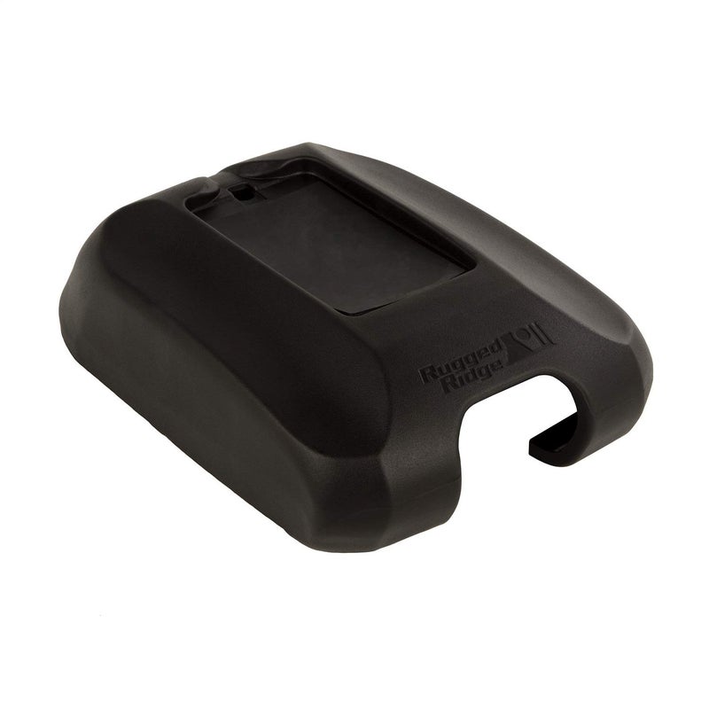 Rugged Ridge Center Console Cover for Jeep Wrangler JK Rubber Black 1310762 Fits 20112018 Jeep Wrangler JK