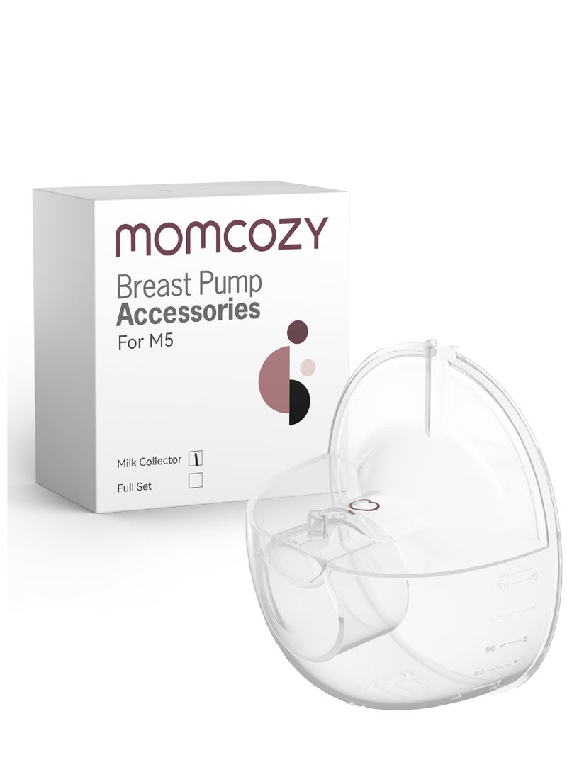 Momcozy - Momcozy Milk Collector for Momcozy M5, Original Momcozy M5 Breast Pump Replacement Accessories, 1 Pack - Image 1