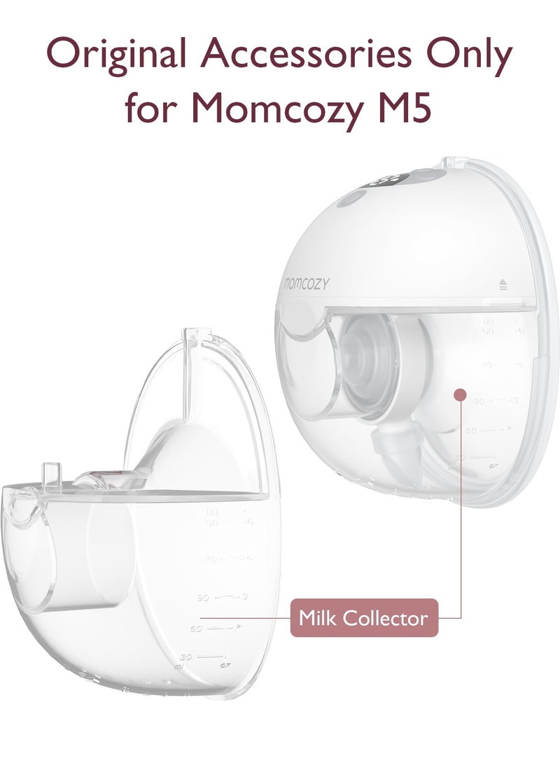Momcozy - Momcozy Milk Collector for Momcozy M5, Original Momcozy M5 Breast Pump Replacement Accessories, 1 Pack - Image 1