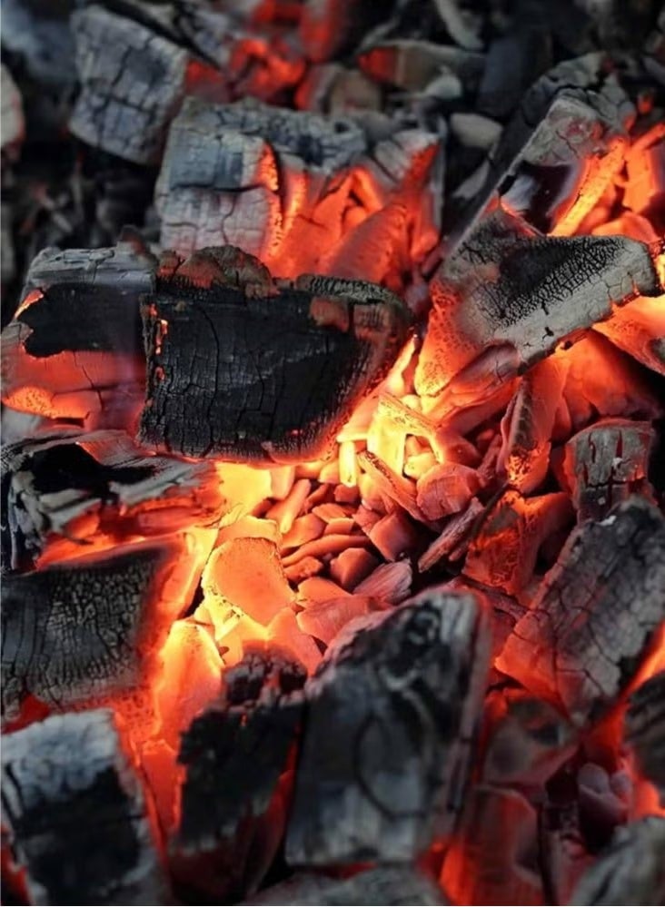 DBLEW 6 KG Natural Charcoal Packet for BBQ, Grilling, Outdoor Cooking, Camping, Shisha, and Tandoor – High Heat, Long Lasting, Low Smoke, Eco-Friendly, Easy Ignition, Restaurant and Home Use - Image 4