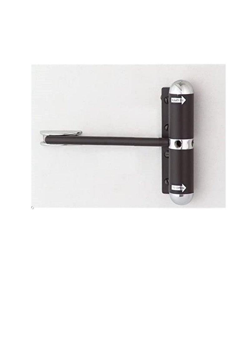 Capsule Door Closer Iron Body, Standard Size, Easy Install to Convert Hinged Doors to Self-Closing - Image 1