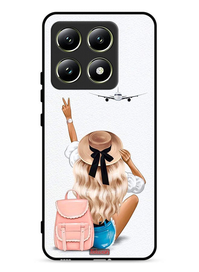 Tolwak Xiaomi 14T 5G Protective Case Cover Girl Love Travel - Image 1