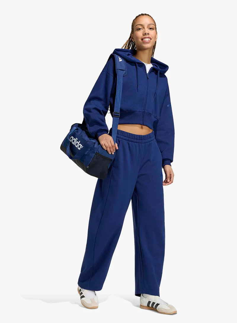 Adidas DKBLUE Essential Contemporary Fleece Barrel Joggers for Women | Best Price UAE