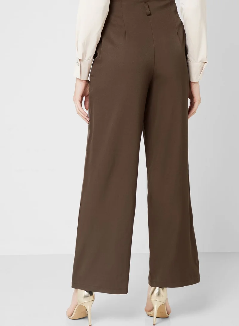 ELLA Front Pleat Pants
