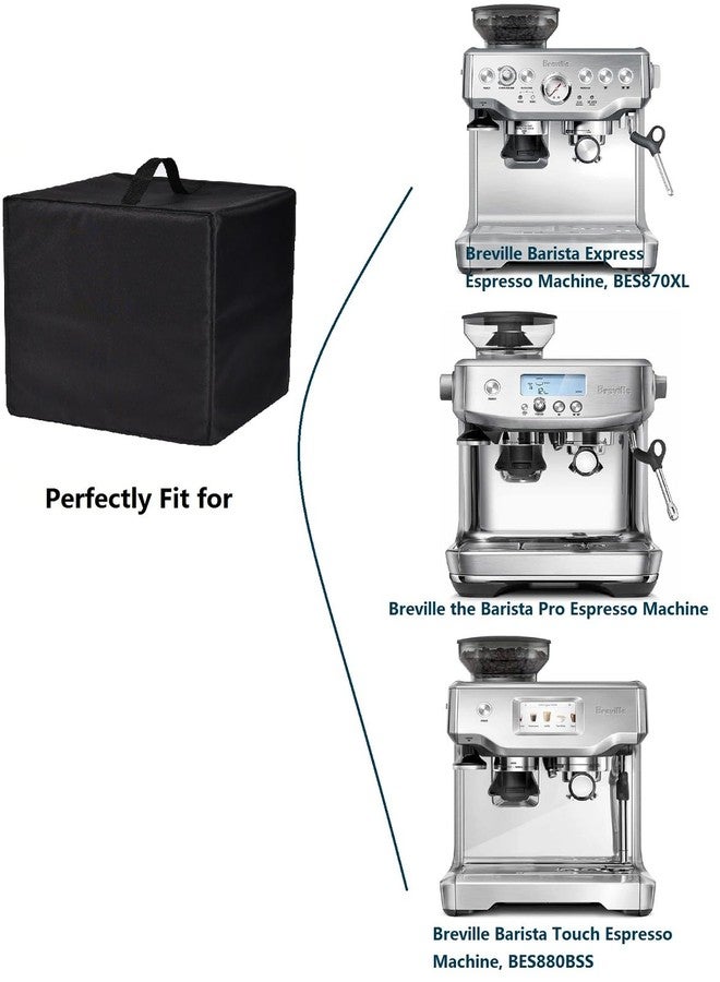 AF-WAN Espresso Machine Dust Cover Waterproof, Compatible With Breville Barista Express & Pro Espresso Machines, BES870XL/BES880BSS - Image 3