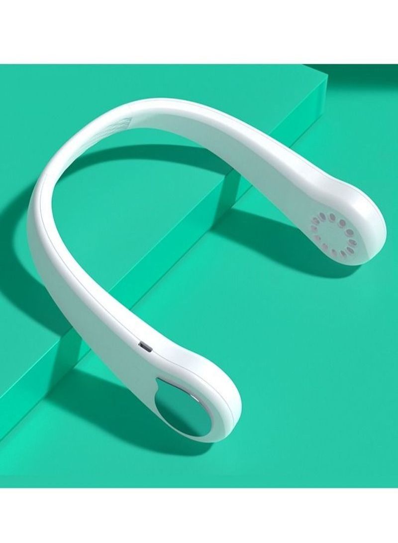 NIBEMINENT Headphone Design Neck Air Conditioner with USB Rechargeable for Traveling - Image 1