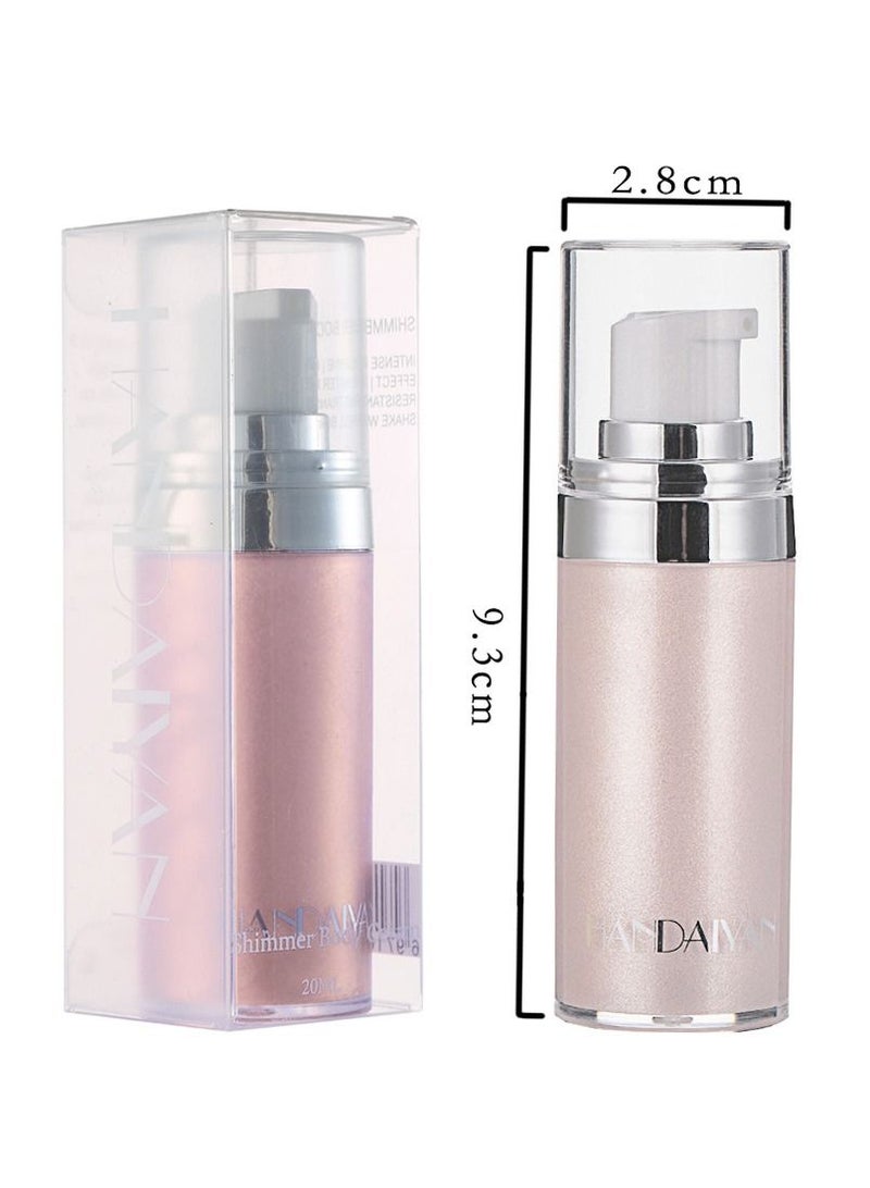 Handaiyan Shimmer Face Body Liquid Highlighting Cream 20ml - Image 2