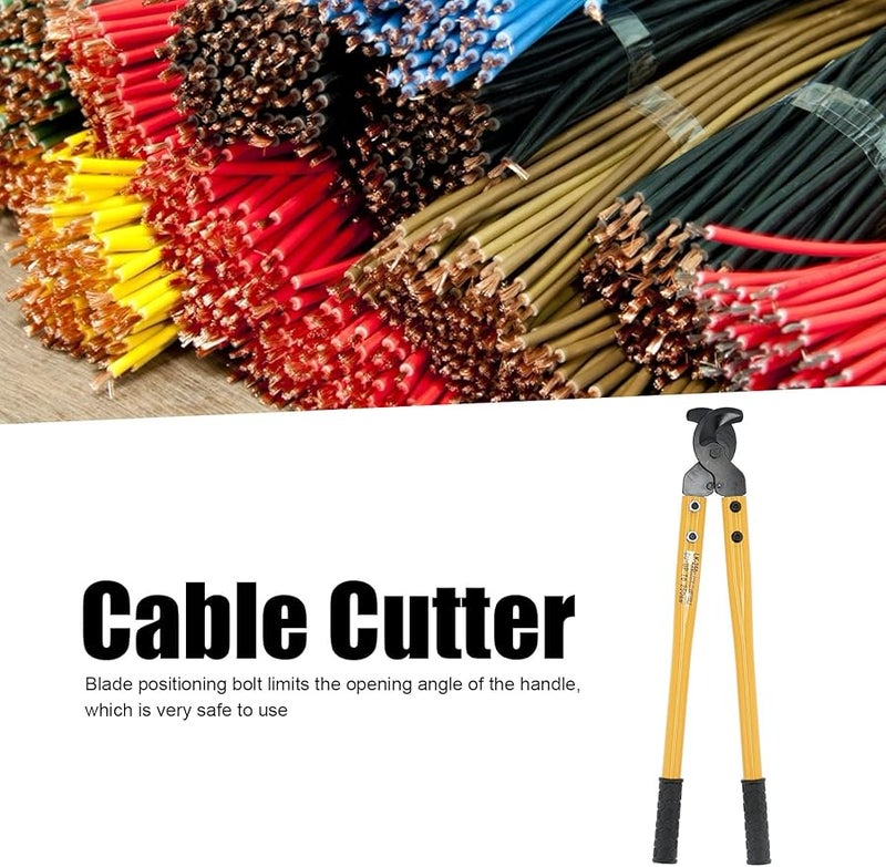 قاطع الكابلات المحترف LK 250 عالي التحمل للأسلاك النحاسية والألومنيوم حتى 250 مم² مع مقابض مانعة للانزلاق - Image 4