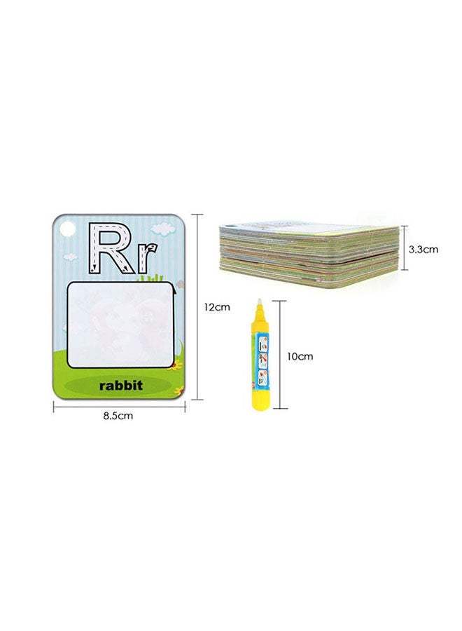 26-Alphabet Colouring Drawing Card With Magic Pen 13.97x7.8x3cm - Image 5