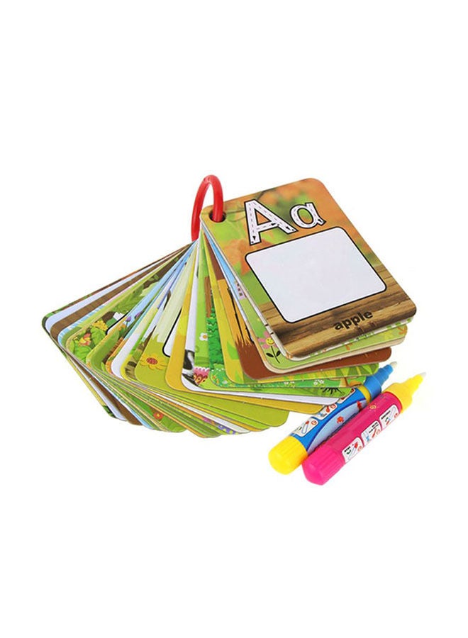26-Alphabet Colouring Drawing Card With Magic Pen 13.97x7.8x3cm - Image 1