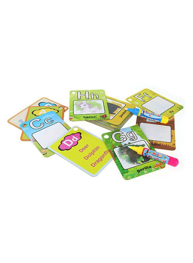 26-Alphabet Colouring Drawing Card With Magic Pen 13.97x7.8x3cm - Image 3
