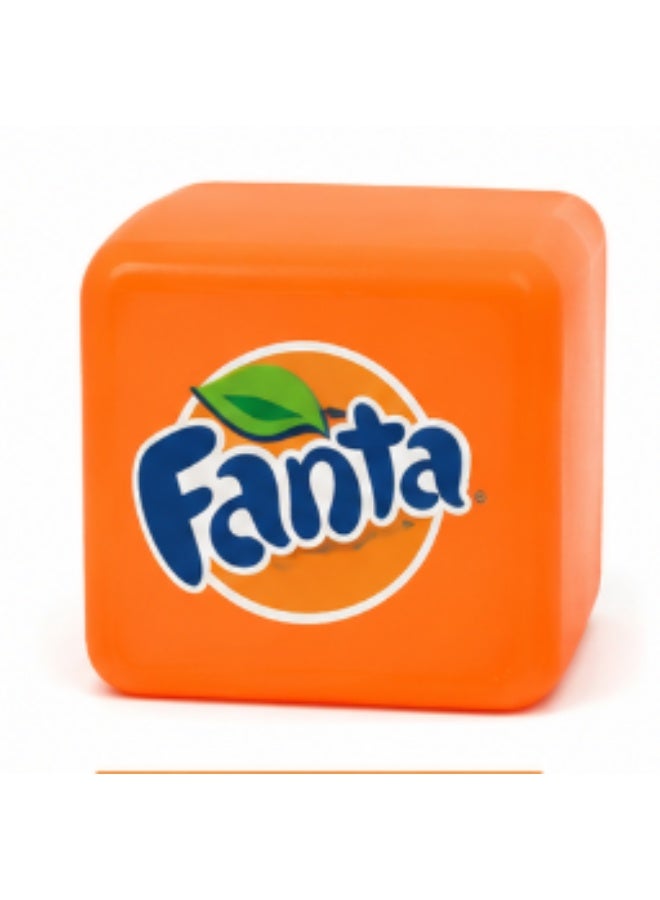 Fanta Needoh Fanta Limited Edition Nice Cube Squishy Stress Relief Toy, Orange, 3+ Years - Image 4