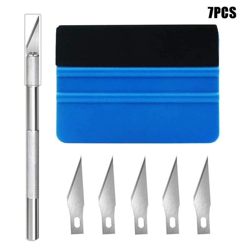 Suit Car Film Tool Kit Car Window Film Installation Tool Felt Scraper Car Window Scraper - Image 3