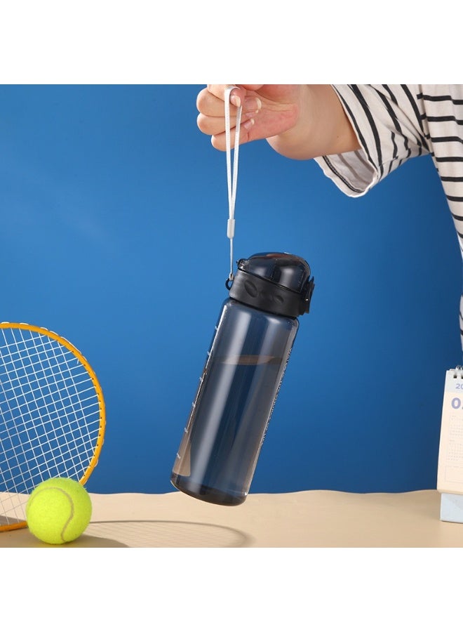 780ml  Sports Water Bottle - Large Capacity, Portable, Leak-Proof Flip Lid for Outdoor Activities, Gym, or Daily Hydration - Image 3