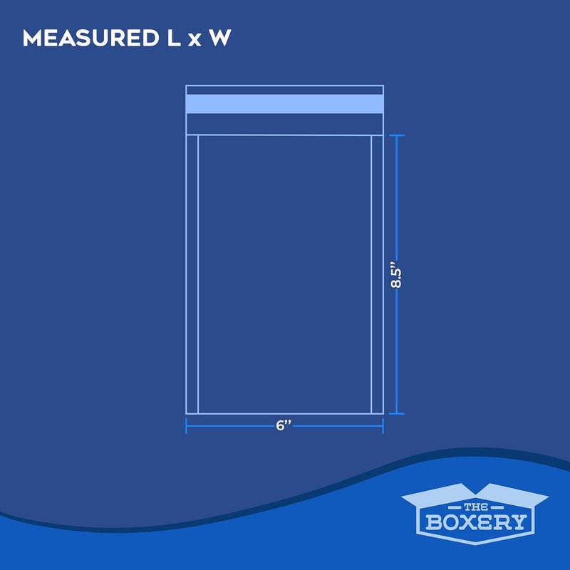 The Boxery 6x8.5" Clear Self-Sealing Bubble Out Bag Pouches -100 Pack- Bubble Cushion Wrap Bags for Packing, Storage, Moving, and Shipping fragile items - Image 3