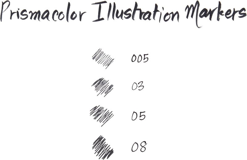 Prismacolor مجموعة أقلام ماركر برزمكولور بريمير ذات الخط الدقيق - 5 قطع سوداء - Image 5