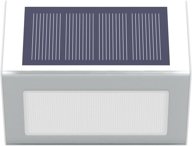 JSOT Solar Lights Outdoor for Deck,Waterproof Solar Garden Lights Decorative Outside Lamp for Walkway,Fence Post,Backyard,Railing,Wall,Pool,Step,Stairs 8 Lights Cool White - Image 4