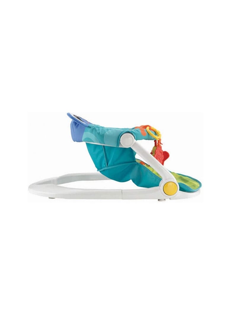 BABYSEATER Comfortable and Attractive Baby Upright Portable Floor Seat With 2 Rattle Toys  - Image 3