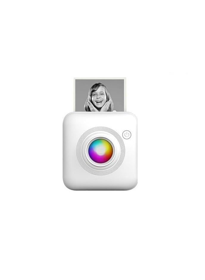 General Mini Printer Sticker Maker Inkless Printer Portable Bluetooth Thermal Pocket Photo Printer for Study Notes, Stickers, Photos  - Image 1