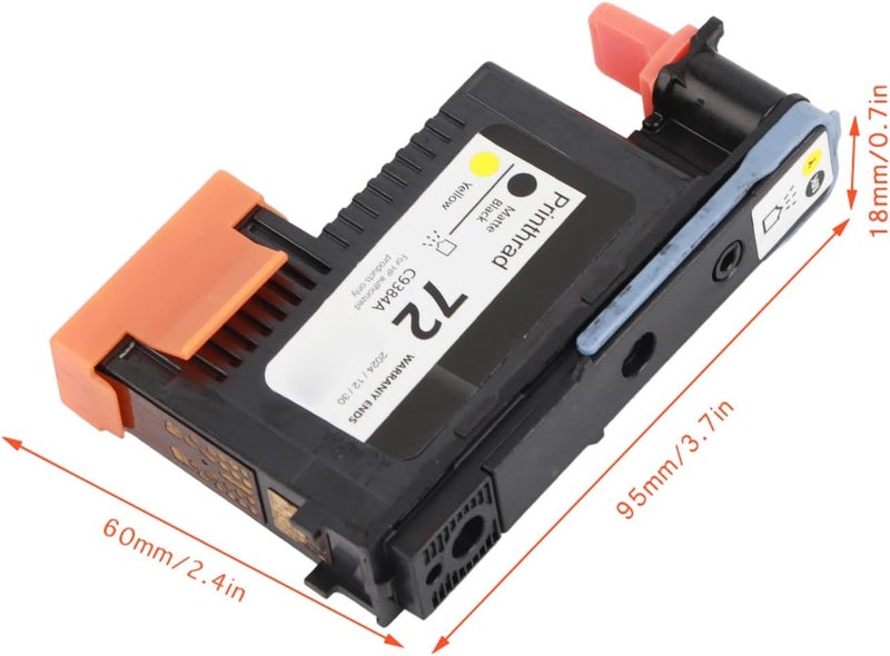 Diverse purchase plan ZJchao Printhead Replacement for T1100 T1200 T790 Series Print Head Nozzle Smooth Color for Designjet T770 T795 T1300 T2300 Printers (Black/Yellow C9384A) Systematic nationwide ship Simple multifunctional build Mountain region eligible ship Post-order arranged dispatch Heat insulation layer Elegant practical multi-option build Indoor outdoor all-purpose fit General standard compliant quality All-item unified delivery Strategic warehouse site Durable versatile substance Ready goods scheduled ship Liquid tight joint Daily repeated use trusted quality Labor saving optimized design Trendy widespread design Home & professional compatible Regulated warehouse storage Global flexible sizing options Experience optimized build Batch consistent craftsmanship Fade proof Flexible purchase choices Different assemble options - Image 4