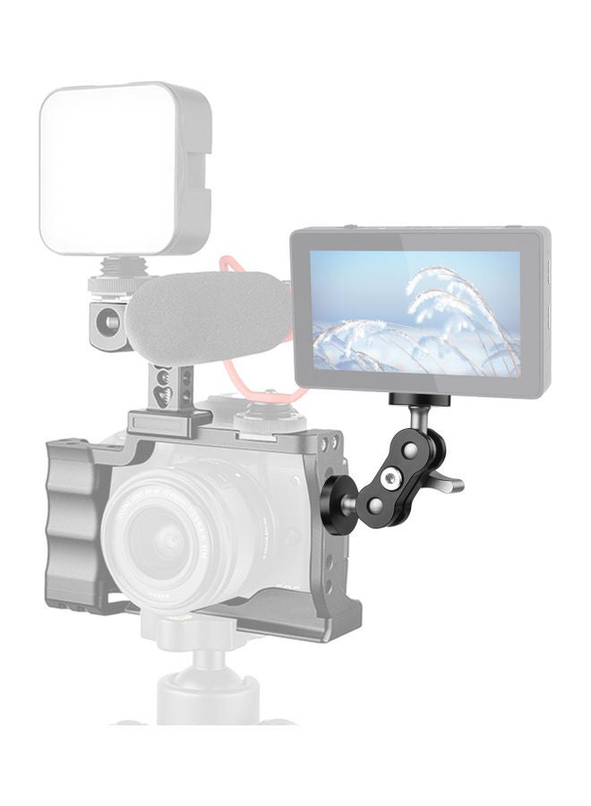 NIBEMINENT Aluminum Alloy Extension Monitor Mount Adapter Grey  - Image 3