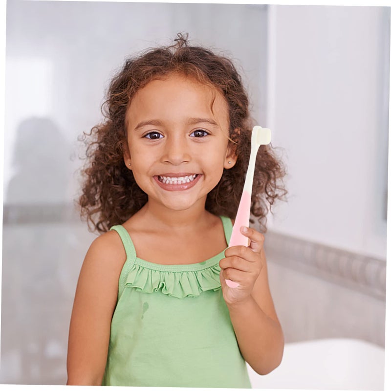3Pcs Soft Bristles Toothbrush For Gentle Cleaning Travel Household Use Random Color - Image 5