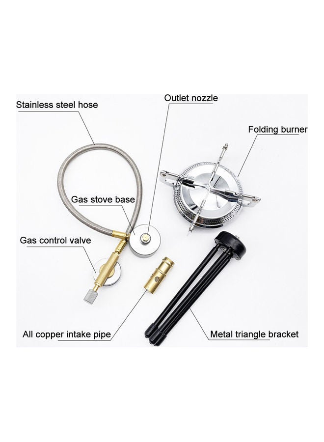 إسكدنيا موقد غاز قابل للطي للاستخدام في الأماكن الخارجية - Image 5