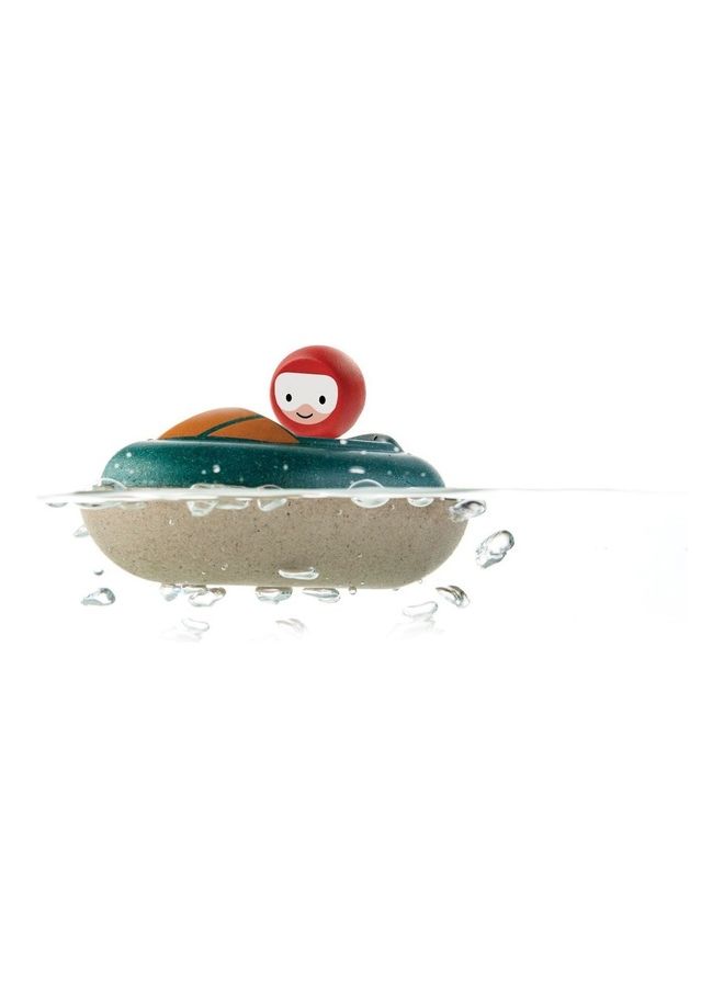 NIBEMINENT Wooden Speed Boat 8.51x11.99x6cm - Image 3