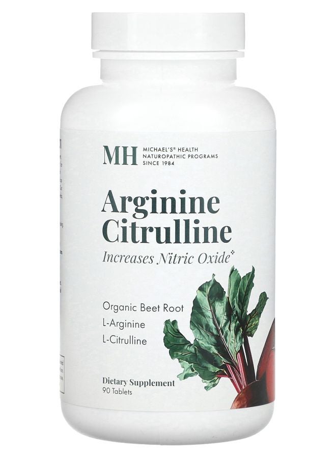 Michael's Naturopathic Arginine Citrulline 90 Tablets