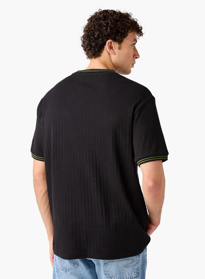 Splash FAV Ribbed Crew Neck T-shirt