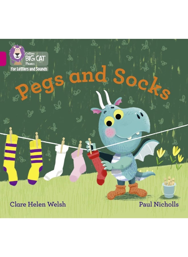 Pegs and Socks: Band 01B/Pink B 