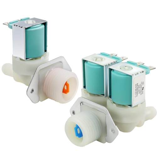 Beaquicy DC62-30312J & DC62-30314K Washer Cold and Hot Side Water Valve Kit Fit for Samsung Kenmore Washer - Repalce DC62-30314H 1810145 AP4204535 PS4209100 by Beaquicy - Image 1