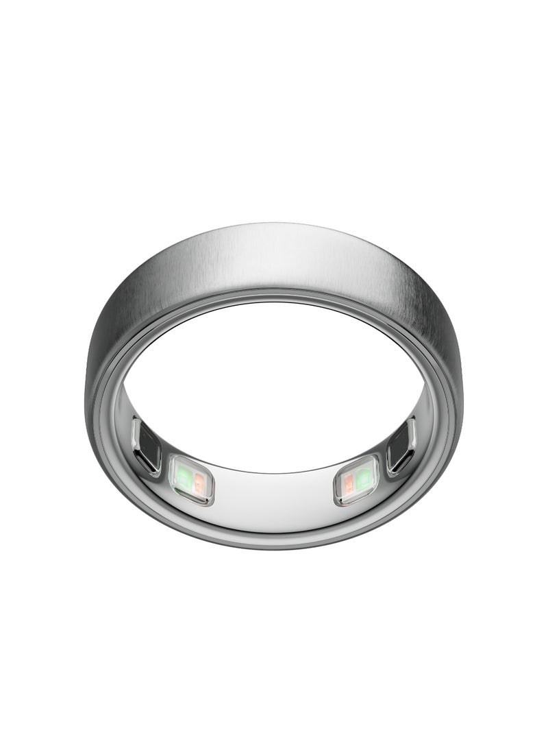 Oura Ring 5 Brushed Silver - Size 7 Brushed Silver - Image 1