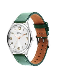 TITAN Men's Analog Round Shape Leather Wrist Watch - 1802SL20 - 48 Mm  - Image 3