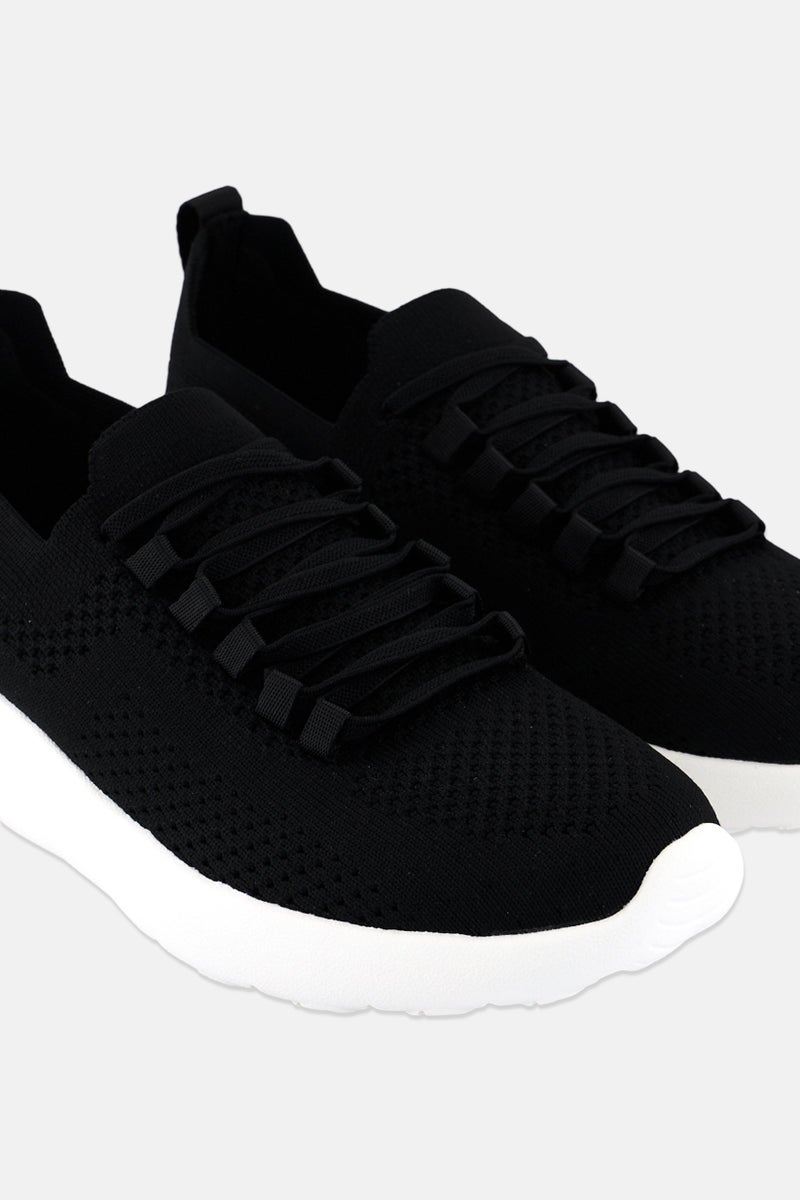 RBX Women Slip On Casual Shoes, Black  - Image 3