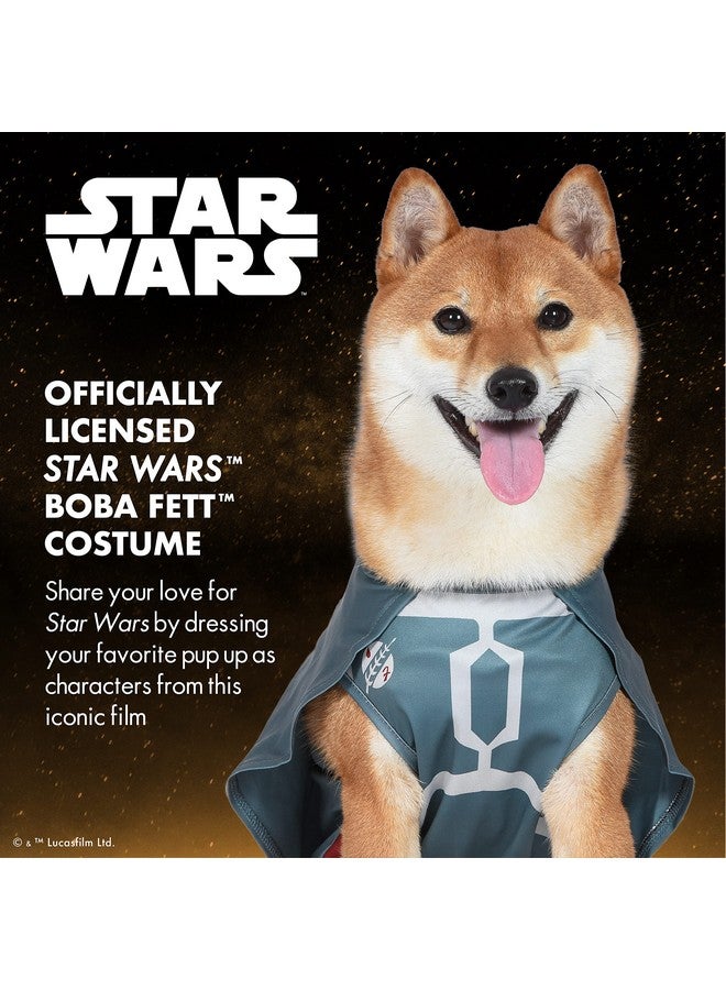 STAR WARS Boba Fett Dog Costume - Small - Officially Licensed Star Wars Dog Halloween Costume - Image 2