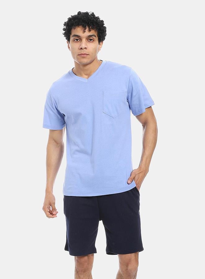 kady v neck pajama with short - Image 1