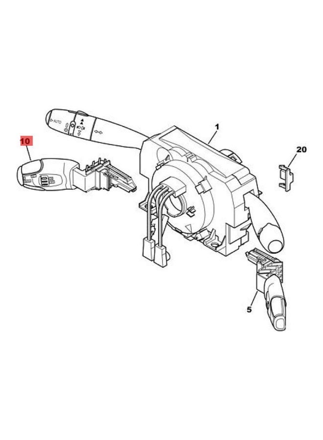 NIBEMINENT Cruise Control Switch Replacement For Peugeot - Image 2