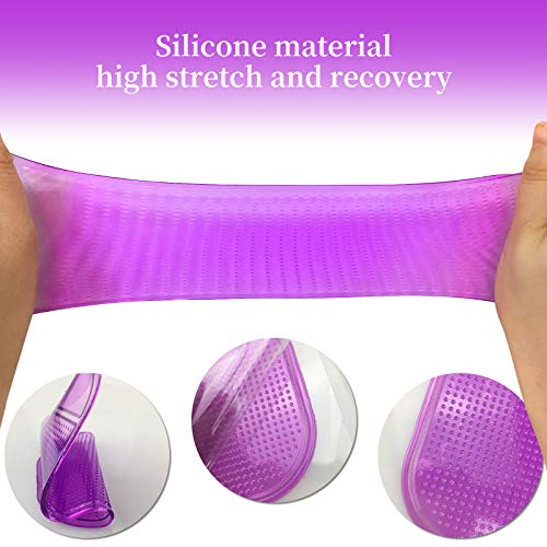 Gelme Nutri 12Colors Diamond Painting Anti-Slip Tools Sticky Mat,Sticky Gel Pad For Holding Tray,Non-Slip Universal Mount Holder For 5D Embroidery Accessory Kits,Diamond Tray Sticky Mats For Kids Adults,5.6x3.3In - Image 5