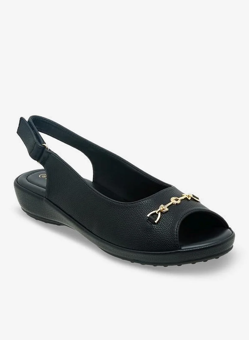 لو كونفورت Women Hook & Loop Sandals