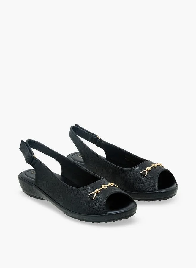 لو كونفورت Women Hook & Loop Sandals