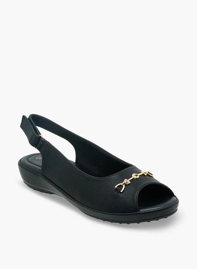 لو كونفورت Women Hook & Loop Sandals