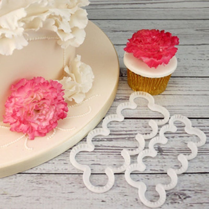 JoyGlobal Cake Decorating Gumpaste Flowers The Easiest Carnation Ever Cutter Pack of 3 - Image 5